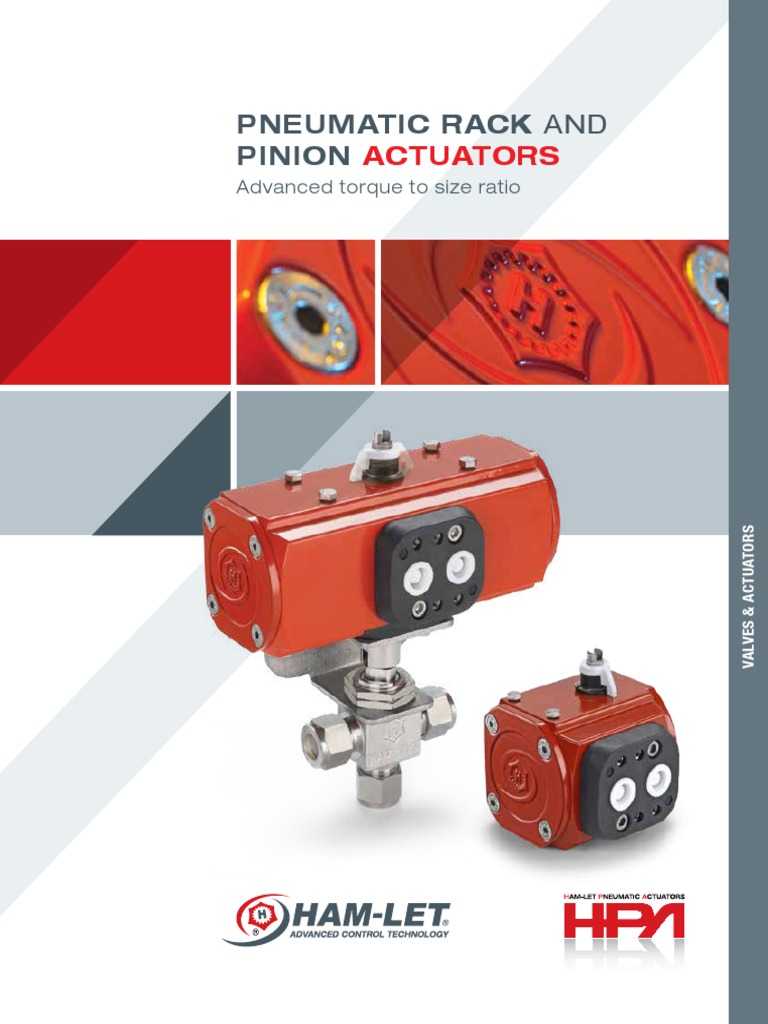 HPA Catalog PDF Valve Actuator