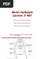 2017 Lecture 3 Metal Carbonyls PDF