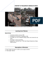 Bridge Failure Report of Majerhat Bridge in India