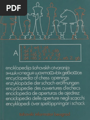 Enciclopedia De Aperturas De Ajedrez A Pdf