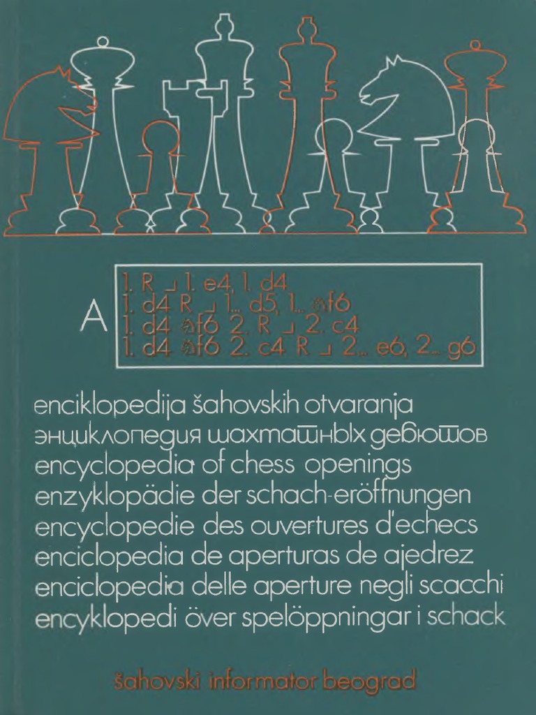 Enciclopedia De Aperturas De Ajedrez A Pdf