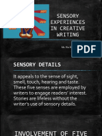 Sensory Experiences in Creative Writing