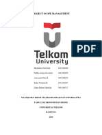 Project Scope Management - Manajemen Proyek - Kel6