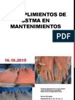 Incumplimientos de SSTMA en Mantenimientos