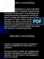 In Class Operator Overloading