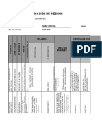 Matriz Riesgos