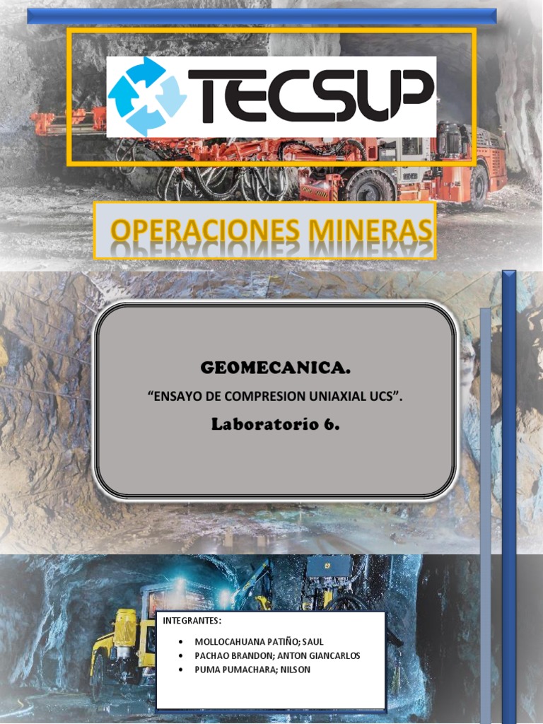Ensayo de Compresión Uniaxial UCS | PDF | Roca clástica | Rocas