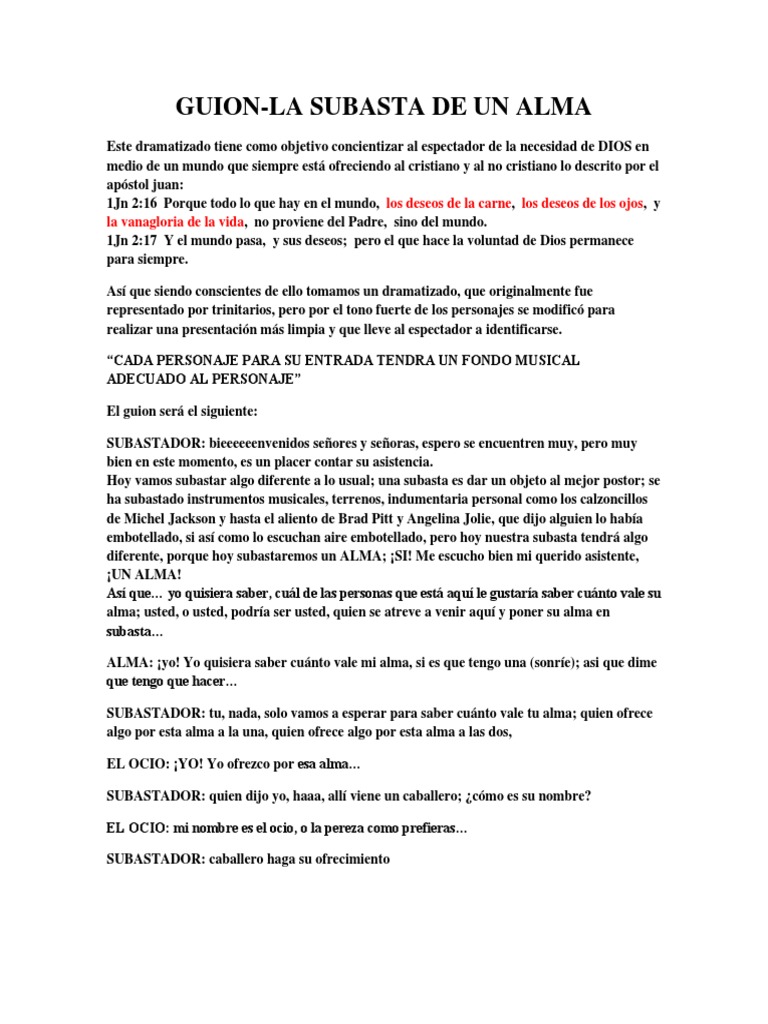 Alma un subasta de La Subasta