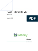 RAM ELEMENTS V8i