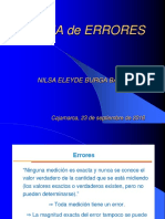 Teoria de Errores