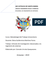 Articulo de Investigavicion Relacionados Con Ingenieria de Sistemas