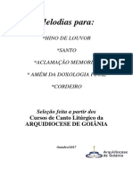 Melodias para Glória, Santo, Aclamação Memorial, Amém da Doxologia e Cordeiro - Curso de Canto Litúrgico da Arquidiocese de Goiânia (3).pdf