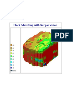 Surpac Block Modelling With Surpac Vision