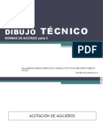 presetnacio de  dibujo tecnico