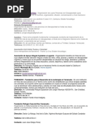 Fundaciones Venezolanas Para Personas Con Discapacidad