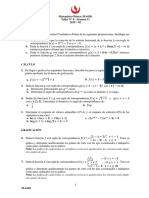 Matemática Básica (MA420) Taller N° 6 – Semana 11 2019 – 02