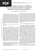 Limitation Act Amendment 2018 Docx Negligence Statute Of Limitations