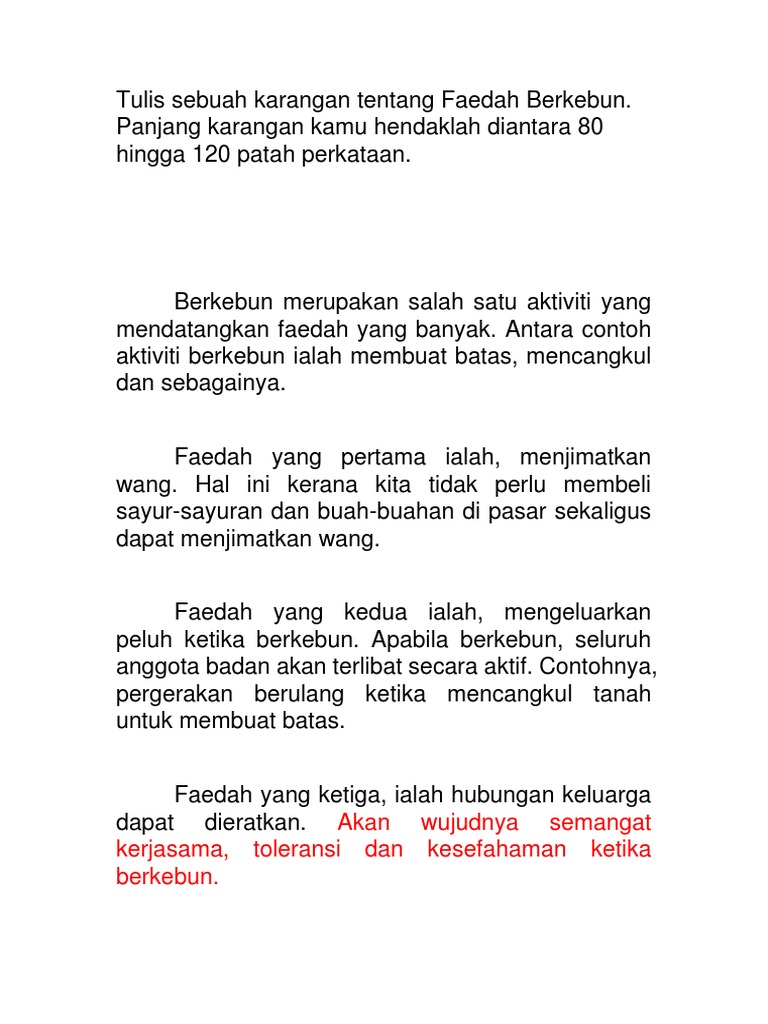 Tulis sebuah karangan tentang Faedah Berkebun.docx