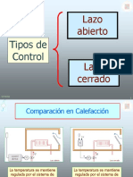 Diferencia entre lazo abierto y cerrado en control de sistemas