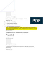 Preguntas sobre políticas públicas y estado benefactor