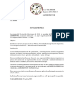 Informe Tecnico Del Curso Defensa Personal Aplicado A Proteccion de Personal