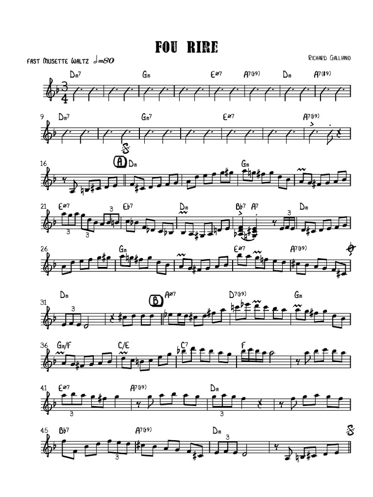 Fou Rire Leadsheet Chess Chess Theory
