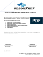 Certificado de Surco