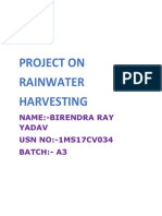 rain water harvesting 