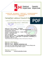 Granite Construction Canadian Labour Council (LMIA) Anurag Mishra PDF