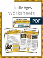 Sample Middles Ages Worksheets