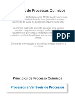 Principios de Processos Químicos Industriais