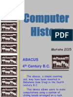 Computer History Powerpoint Revised 1-20-13