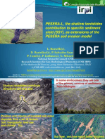 PESERA-L, The Shallow Landslides Contribution to Specific Sediment Yield (SSY), As Extensions of the PESERA Soil Erosion Model Vers 2