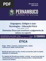 Elementos éticos que envolvem o julgamento de valores no esporte.ppt