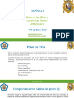 Semana 3 Polvo en Las Minas y Condiciones Termoambientales