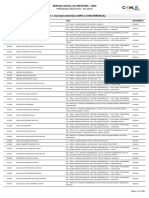 Processo seletivo SESI 001/2019 lista de inscrições deferidas