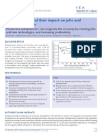 Entrepreneurs and Their Impact On Jobs and Economic Growth PDF