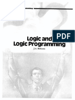 Logic and Logic Programming