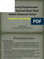 Idham Arsyad-Mendorong Penyelesaian Konflik Tenurial Desa Desa Dalam Kawasan Hutan