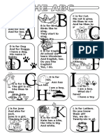 Alphabet worksheet