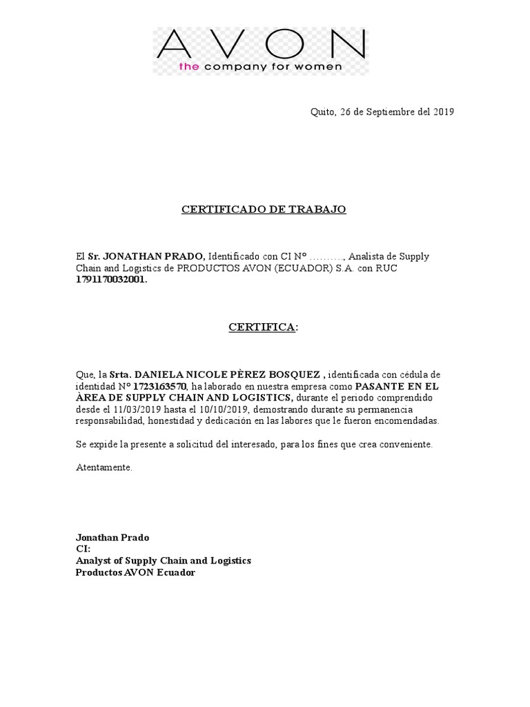 Formato Solicitado | PDF