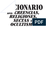 Diccionario de Creencias Religiones Sectas y Ocultismo 1capitulo PDF