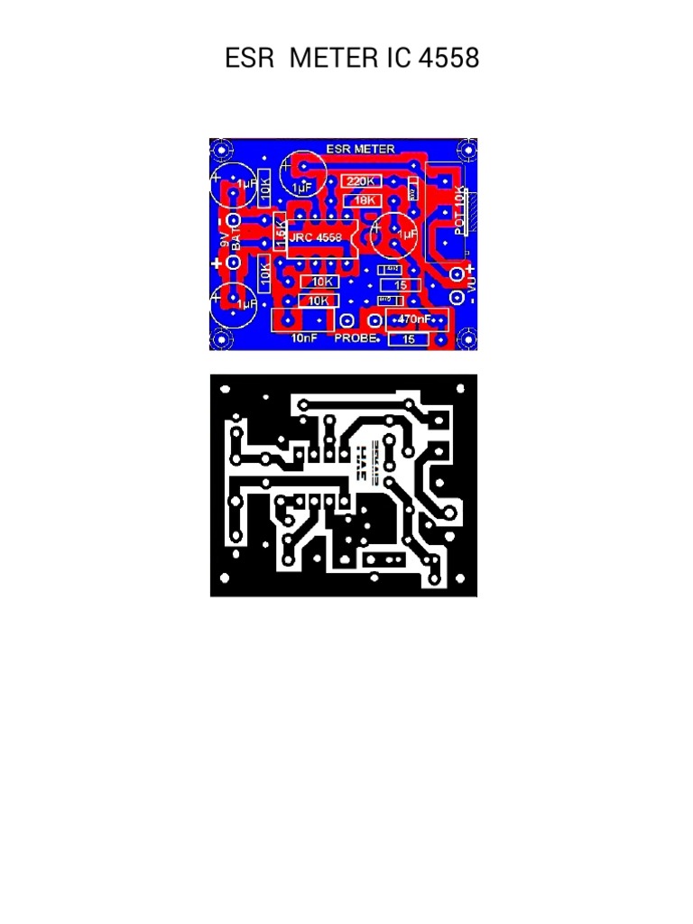 Esr Meter Ic 4558