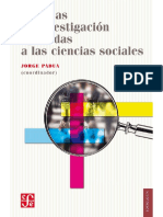 Técnicas de Investigación Aplicadas A Las Ciencias Sociales - Jorge Padua