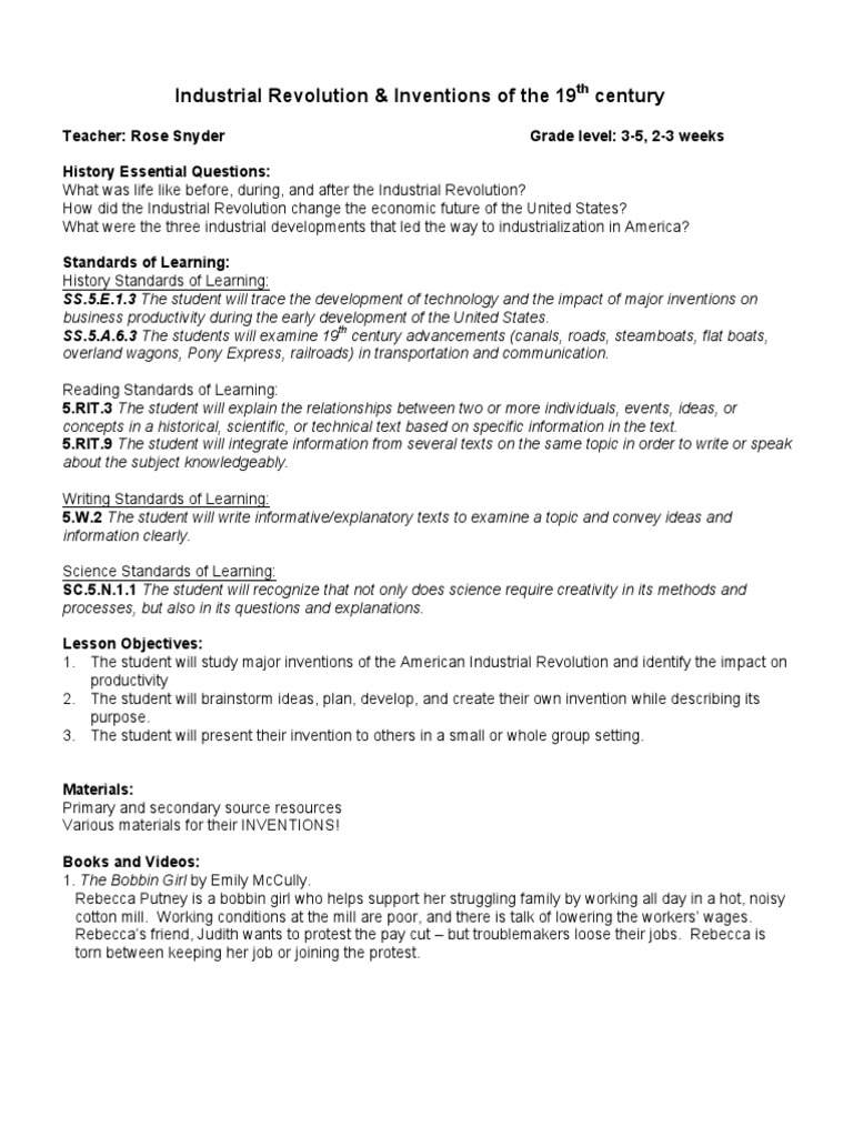 Industrial Revolution | PDF | Industrial Revolution | Factory