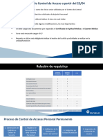 Nuevo Estandar de Acceso Contratistas - SR - SAPIA