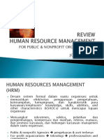 Review Human Resources Management