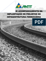 Manual de Acompanhamento Da Implantacao de Projetos de Infraestrutura Ferroviaria