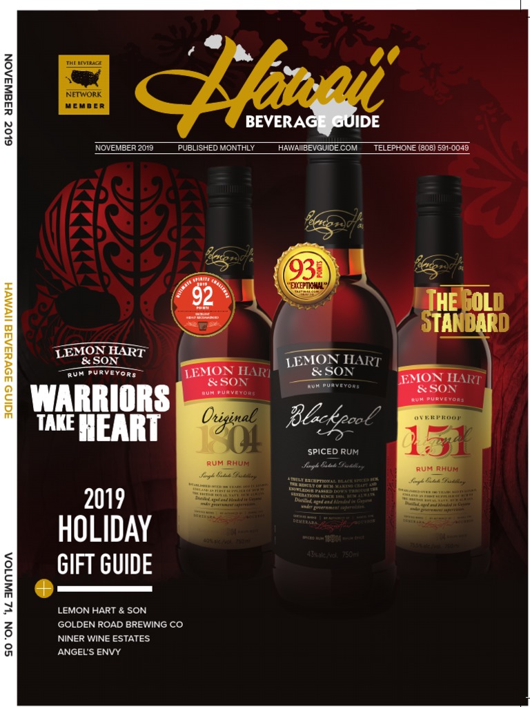 2019 11 Hawaii Beverage Guide Digital Edition Bourbon Whiskey Barrel