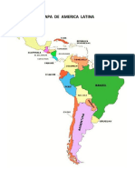 Mapa de America Latina